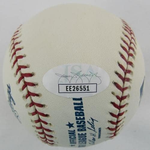 Monte Irvin assinou o Autograph Autograph Rawlings Baseball com HOF INSC JSA EE26551 - Bolalls autografados