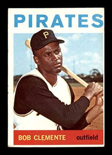 #440 Roberto Clemente Uer Hof - 1964 Topps Baseball Cards classificados VGEX - Baseball Slabbed Carts Vintage autografado