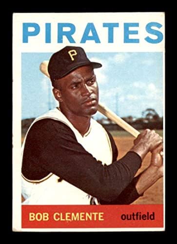 440 Roberto Clemente Uer Hof - 1964 Topps Baseball Cards classificados VGEX - Baseball Slabbed Carts Vintage autografado