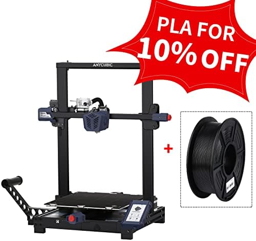 Anycubic Kobra Plus 3D Impressora Auto Nivelamento e Pacote de Filamento de Impressora 3D de Anycubic PLA