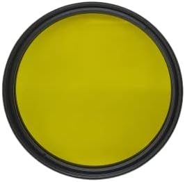 Filtro amarelo 67 mm especialmente para casas impermeáveis ​​à prova d'água com interface de rosca de lente de 67 mm
