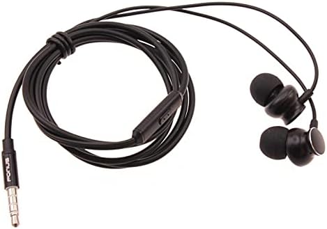 Fones de ouvido com fio Hi -Fi Sound Headphones Handsfree Mic Headset Earbuds de metal compatíveis com Samsung Galaxy S10