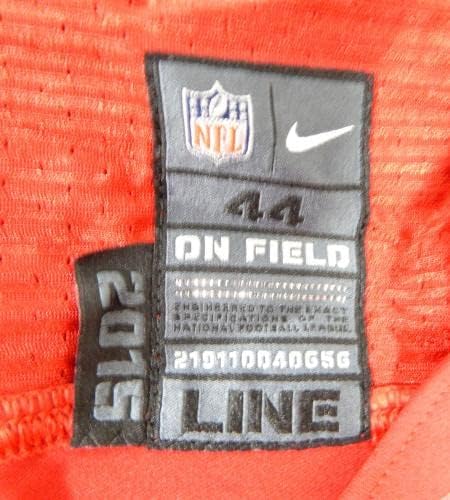 2015 San Francisco 49ers Brian Leonhardt #46 Jogo emitido Red Jersey 44 Dp35611 - Jerseys de Jerseys usados ​​na NFL não assinada