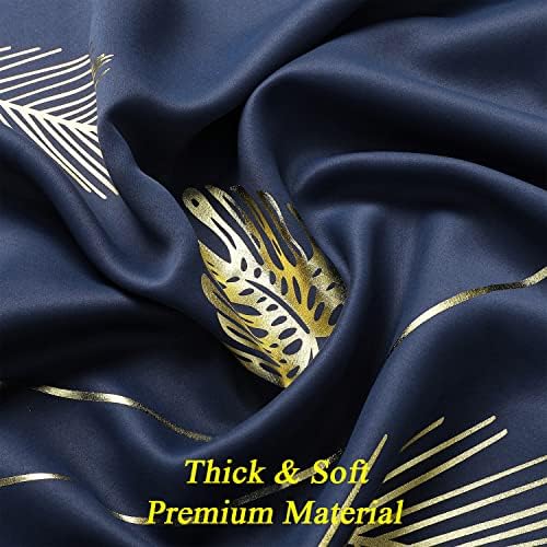 Estelar Textiler Blackout Cortinas ilhó de 96 polegadas de comprimento Palmeira de ouro elegante e cortinas de bloqueio de