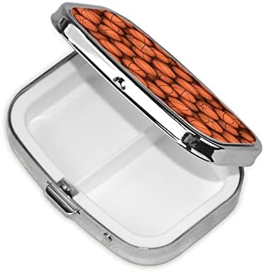 Caixa de armazenamento de comprimidos portáteis ewmar caixa de comprimidos de aço inoxidável recipiente de comprimidos