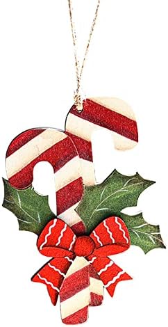 Cristais de lustre de substituição Tampa de Natal Bells Cane Decoration Christmas Tree Pinging Track Ornament