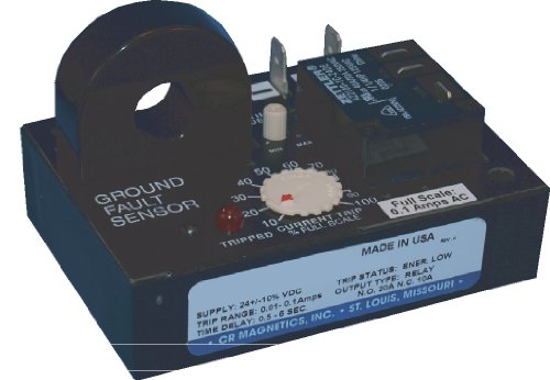 Magnetics CR7310-LL-24D-330-X-CD-NPN-I Relé do sensor de falha de solo com transistor NPN optoisolado e transformador interno,