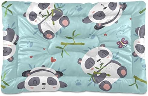 Xigua panda cão cama de gato cama lavável cama de animais de estimação Ultra Ultra Soft sem deslizamento calmante almofada de