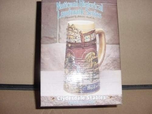 Budweiser Historical Landmark Series, Clydesdale Stables, EST. 1885, Beer Stein