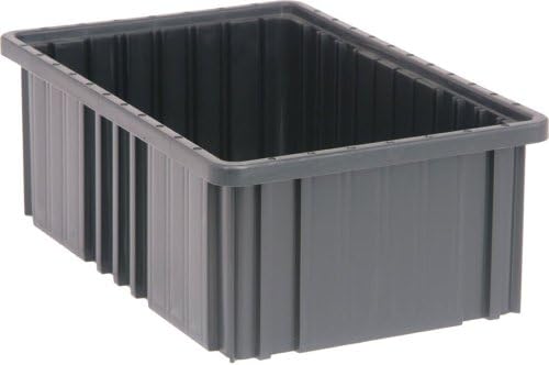 Sistemas de armazenamento quântico Quantum DG93080GY Dividable Grid Storage Container, 22-1/2 L x 17-1/2 W x 8 h, cinza, 3 contagem