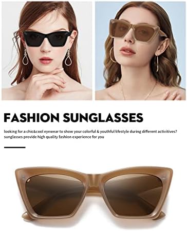 MASDUN Retro Square Cateye Sunglasses para homens Men trendy Designer Shades Dress Up Sunglasses