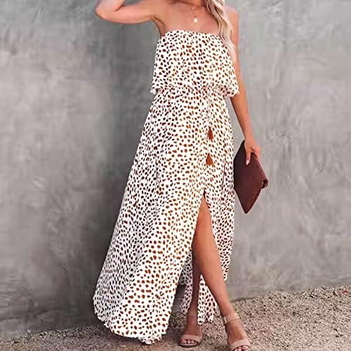 Vestido de verão de verão de verão feminino com mangas de mangas superiores casuais vestidos estampados de leopardo solto de