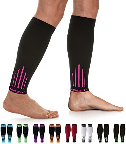 Mangas de panturrilha de compressão Newzill para homens e mulheres - opção perfeita para nossas meias de compressão - para correr,