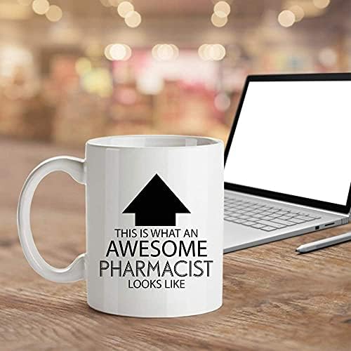 Caneca de café engraçada de ocupação - é assim que um assistente de médico incrível se parece - inspirador sarcasmo aniversário
