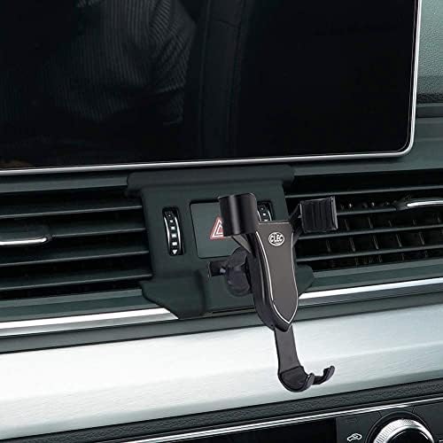 Titular de telefone personalizado zchan ajustado para Audi Q5 2021-2018, Phone de carro de gravidade Montagem de montagem automática, telefone Q5 do carro, suporte de suporte no ar de ar/painel Aplicar ao telefone de 4-7 polegadas