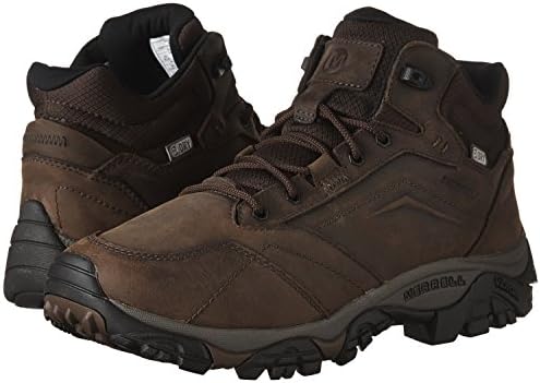 Merrell Men's Moab Adventure no meio da bota de caminhada à prova d'água