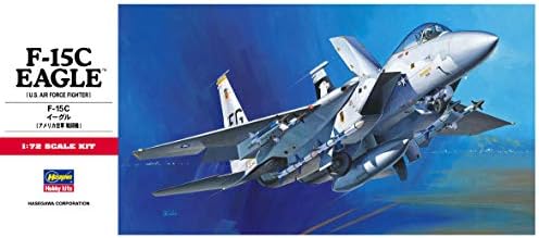 Hasegawa 1/72 Escala F-15C Eagle, C Kit Modelo de Aeronaves da Série Aérea da Série C US Kit 00336