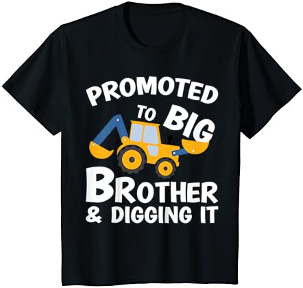 Crianças promovidas a Big Brother e T-Shirt de Brother de Construção