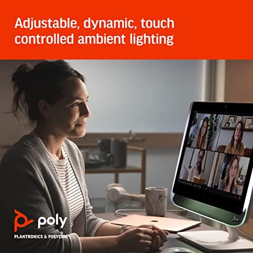 Poly - Studio P21 Exibição de reuniões pessoais - qualidade de vídeo 1080p HD - exibição de 21 polegadas de grau corporativo