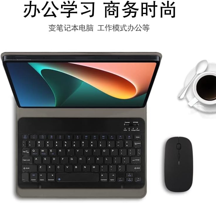 Caso inteligente do teclado magnético HAODEE para Xiaomi Pad 5 pad 5 Pro Tablet Teclate Tampa protetora Caso para Xiaomi Mi Pad 5 Pro