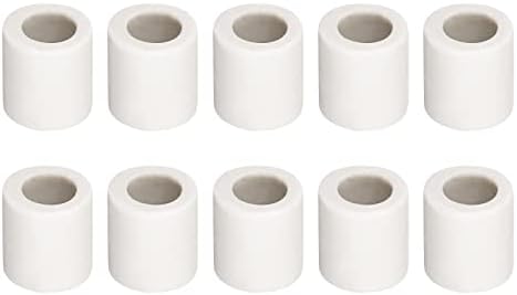 Tubos de cerâmica isolados de fiação do tubo cerâmico de cerâmica [para proteção de isolamento de calor de cabo] - 6mm DIA/50