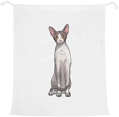 Azeeda 'Sitty Cornish Rex' Laundry/Lavagem/Bolsa de Armazenamento