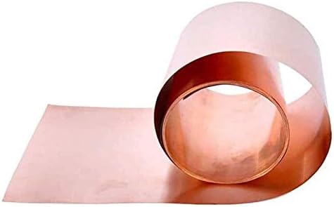Yiwango Pure Copper Metal Folha de papel alumínio Corte de cobre Comprimento de metal de 1000 mm Folha de cobre pura de 1000 mm
