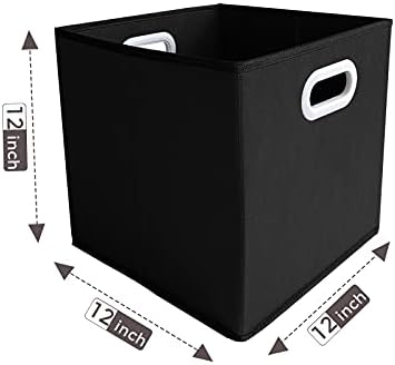 Cubos de caixa de armazenamento de comércio eletrônico Pachira, 12x12 caixas de armazenamento dobráveis ​​Caixas