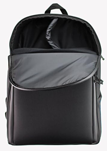 Navitech Portable Backpack Black & Blue Backpack/Rucksack Case de transporte compatível com o PC para desktop Lenovo Idecentre 510