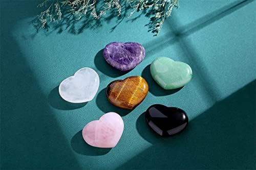 Multiagate 1,8 Cristais de cura Coração de pedra preciosa do reiki natural de reiki amor decoração de cristal meditação de