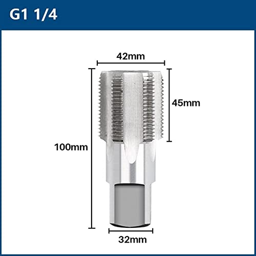 Tubo de torneira cônico G1/8 1/2 3/4 1 tubo de côngueira Tap para parafuso de metal Ferramentas de corte de parafuso Ferramentas