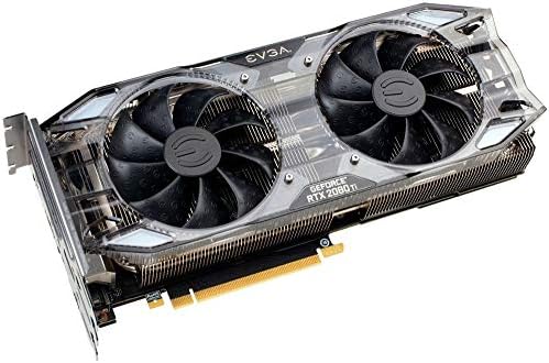 Card de gráficos EVGA Corporation - GF RTX 2080 TI - 11 GB GDDR6 - PCIE 3.0 X16 - HDMI, 3 x DisplayPort