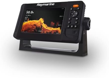 Raymarine Element 7 HV - 7 Plotter de gráfico com sonar de chirp, hipervisão, Wi -Fi & GPS, Lighthouse North America Chart,