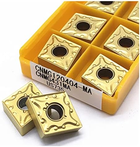 Dupha 1 caixa/10 pcs cnc carboneto giration cutters, cnmg120404/08 vp15tf US735 ue6020 inserções de torneamento cnc cortador cnc