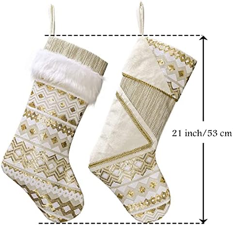 Valery Madelyn Christmas Decoration pacote de meias*1 + saias de árvore*2