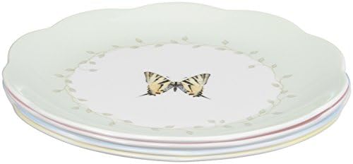 Lenox 6444731 Butterfly Meadow 4 peças Sobremesa Conjunto de placas