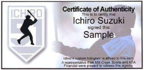Ichiro Suzuki autografado MLB Baseball Seattle Mariners é Holo Sku 210432 - Bolalls autografados