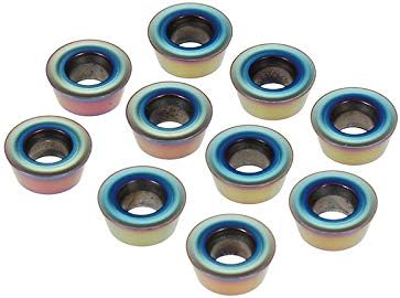 FINCOS NOVO 10PCS/SET AZUL-NANO HRC52 RDMT10T3MOTN NB7010 CARBIE