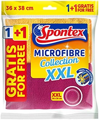 Microfibra de Microfibra SPONTEX 1+ 1