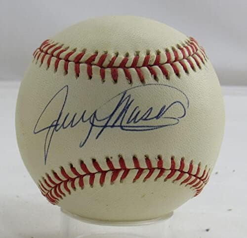 Jerry Moses assinou o Autograph Autograph Rawlings Baseball B114 - Bolalls autografados