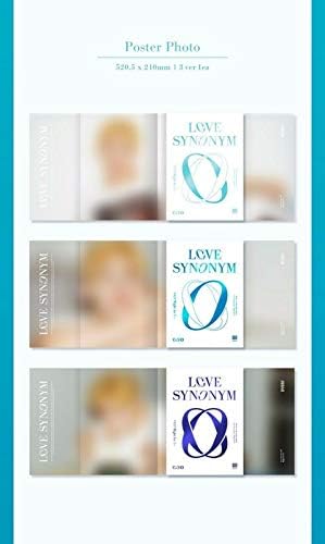 K-pop Wonho 1º mini álbum Part.2 [Sinônimo de amor #2: Right For Us] Ver.3 CD+200p PhotoBook+Poster Foto+PhotoCard+Step