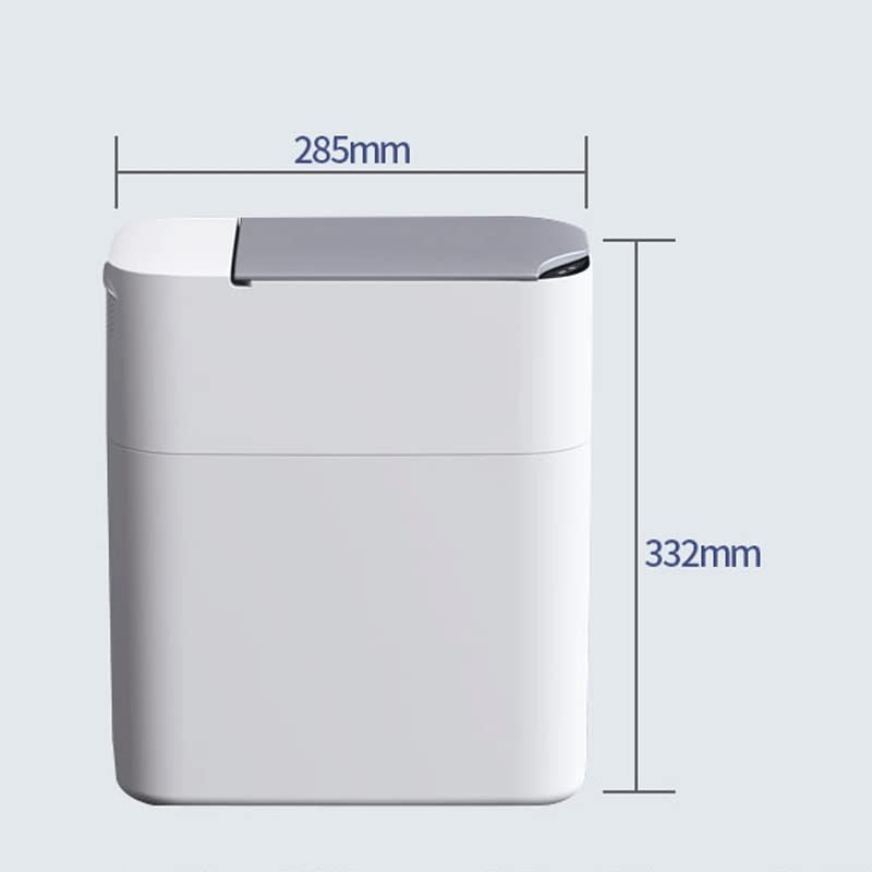 Lixo de sensor automático de slsfjlkj para a cozinha lixo inteligente pode bolsa de sucção lixo de banheiro de despejo