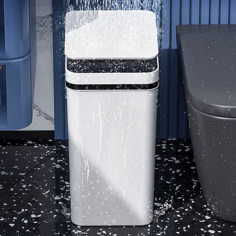 DHTDVD pode sensor automático Bin lixo à prova d'água de lixo de banheiro da cozinha pode ser inteligente