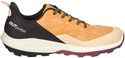 Otpulse Gore-Tex de Salomon Sapatos para Mulheres, Buff/Black/Tulipwood, 8