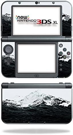 MightySkins Skin Compatível com Nintendo Novo 3DS XL - Mountain Waves | Tampa protetora, durável e exclusiva do encomendamento de vinil | Fácil de aplicar, remover e alterar estilos | Feito nos Estados Unidos