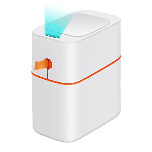 Lixo de indução xbwei pode ser inteligente sensor lixo lixo embalagem automática banheiro de cozinha 13l de cozinha