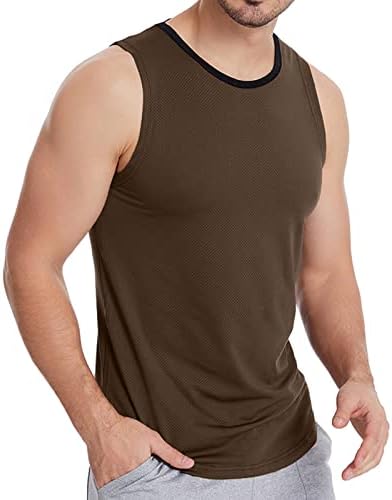 Tanque subdesas para homens colete de colegas de musculação no verão alto magro slim fit grande e alto ginásio gráfico de praia executando