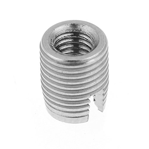 20pcs M3 x 6mm Reparo encadeado Inserir a linha de aço inoxidável Inserir porcas para reparo helicoidal