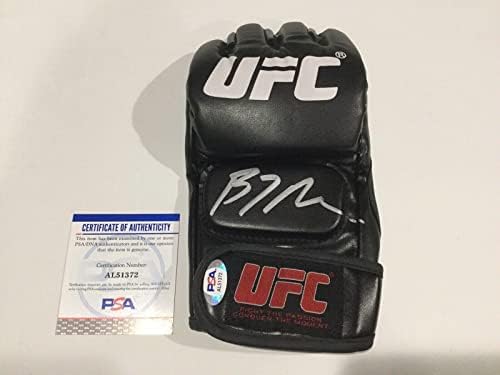 O Prodigy B.J Penn assinado autografado UFC Glove PSA DNA CoA B - luvas UFC autografadas