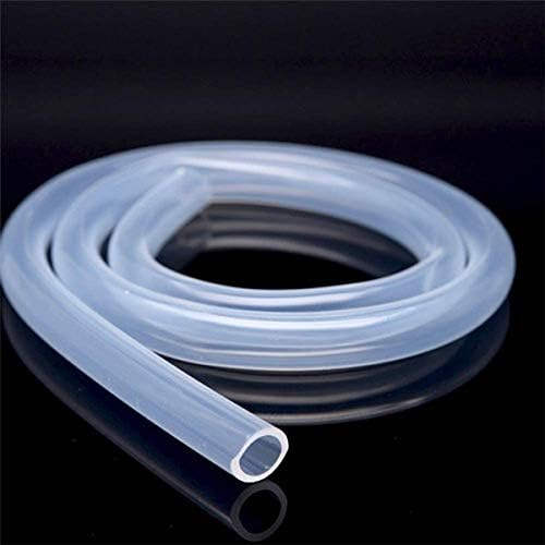 Huangxing - tubulação de borracha de silicone ótima para manuseio de fluidos: 1m/10m/5m, 2mmx4mmx1m